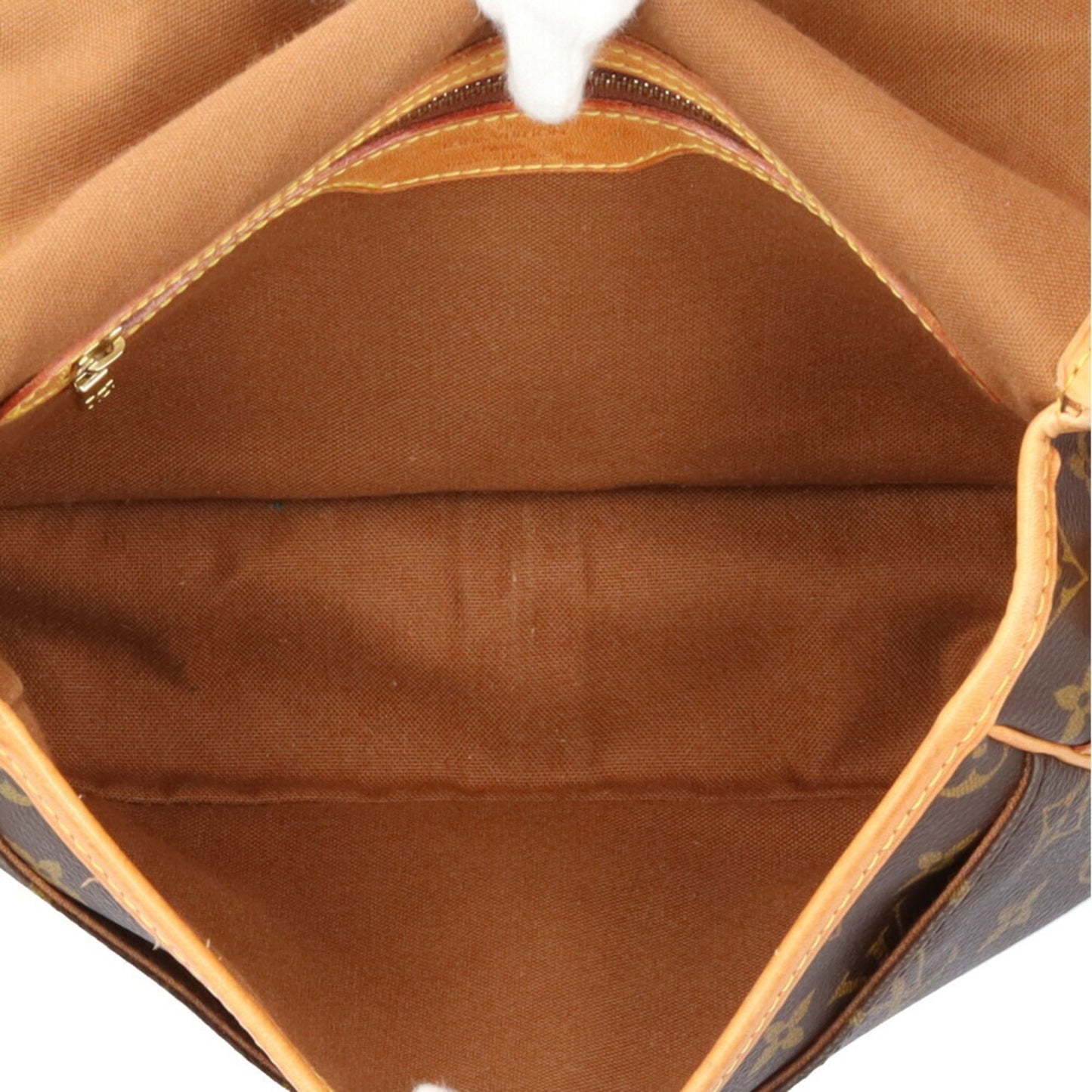 Louis Vuitton Sologne, Brown, Canvas, shoulder