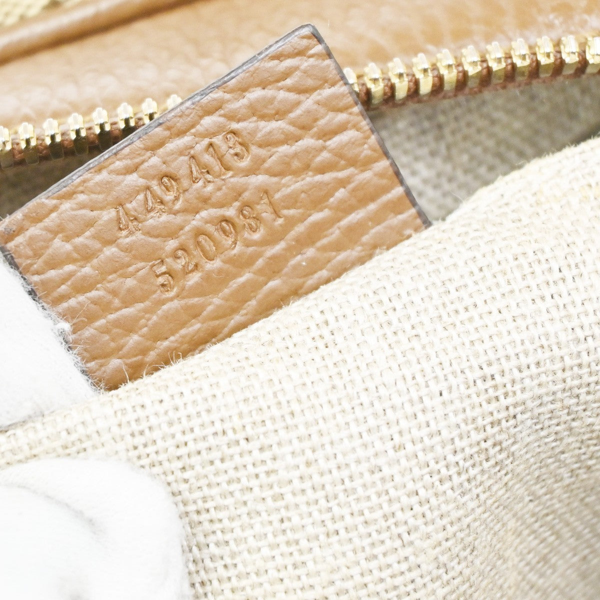 Gucci Bree Disco GG Canvas with Leather, Brown, Canvas, Crossbody Bag