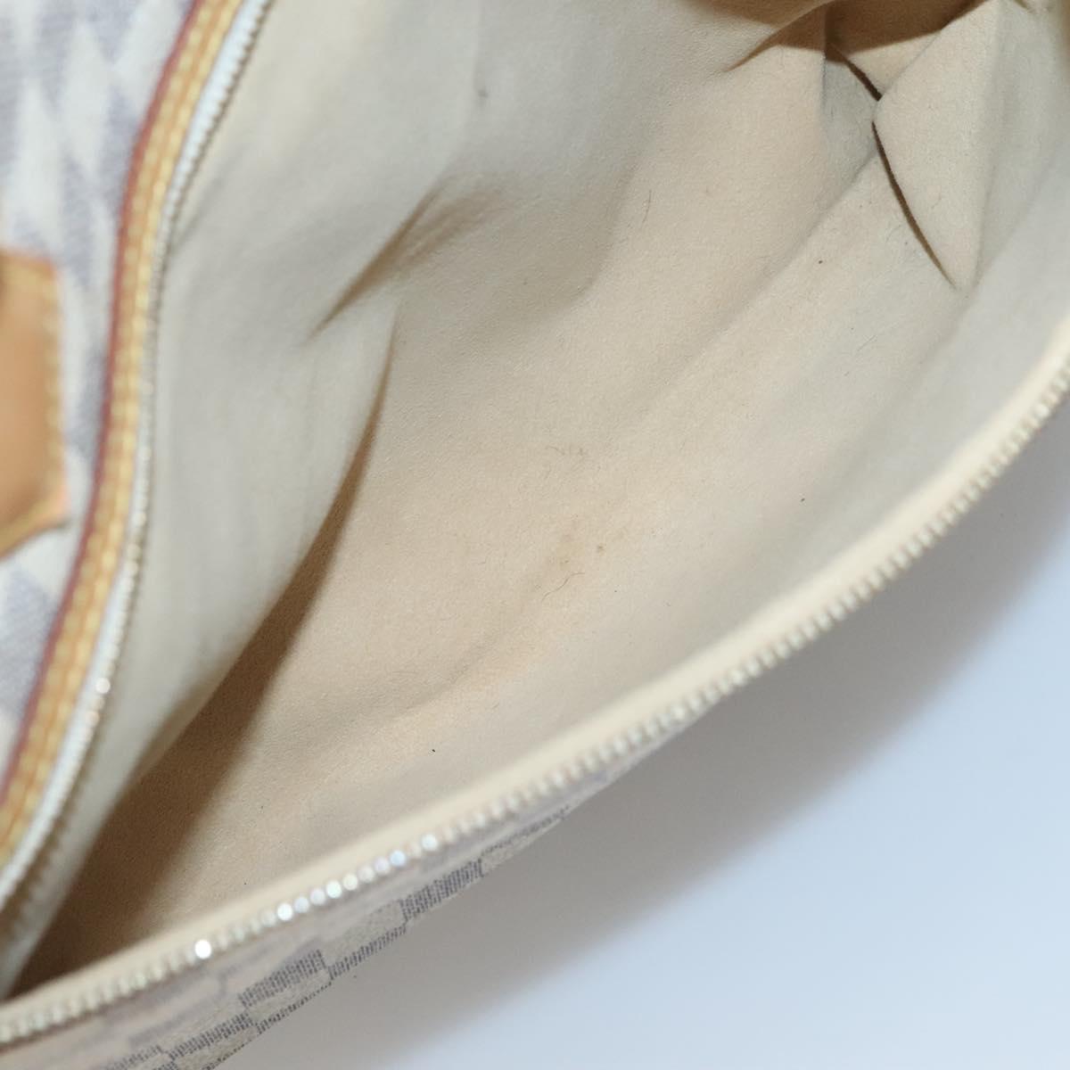 Louis Vuitton Saleya, White, Canvas, tote