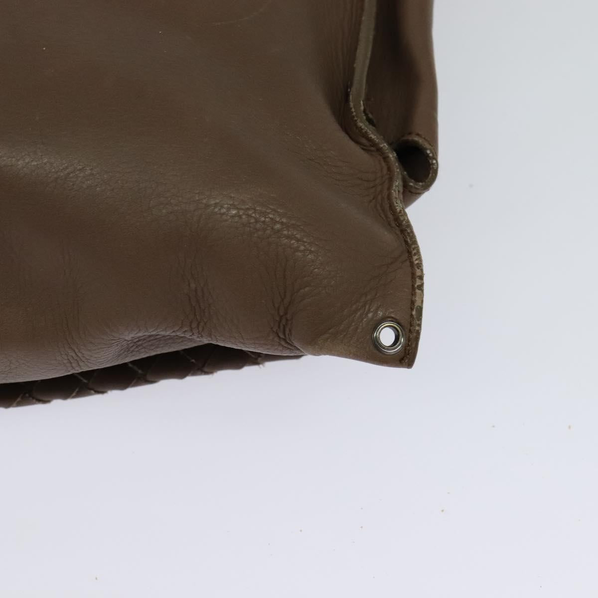 Bottega Veneta Intrecciato, Brown, Leather, shoulder