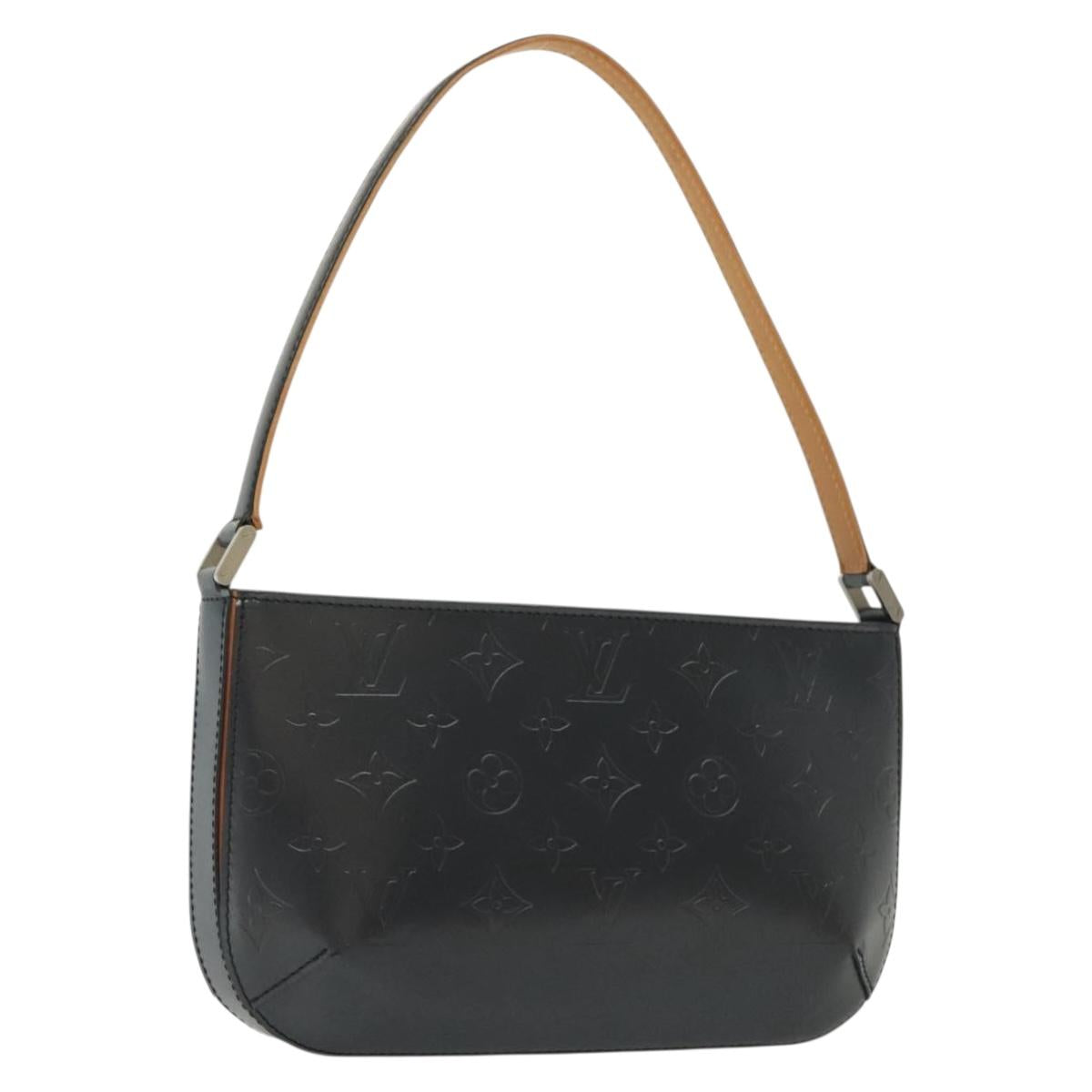 Louis Vuitton Fowler, Navy, Leather, clutch