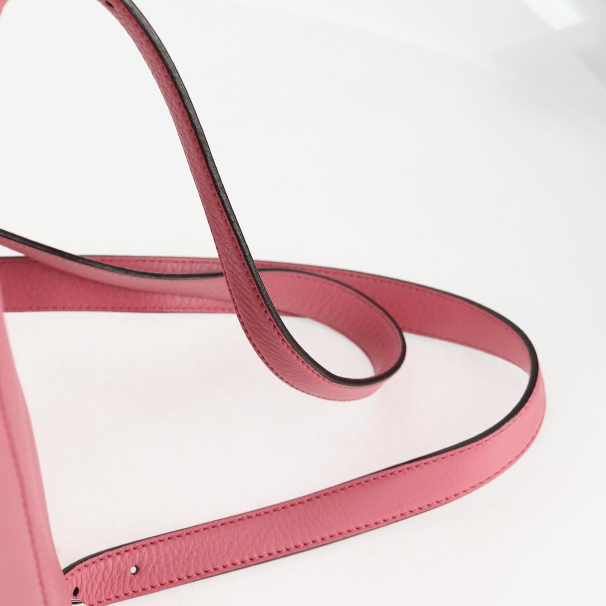 Gucci Bamboo, Pink, Leather, backpack