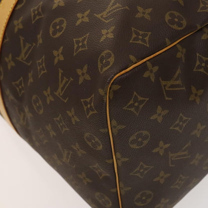 Louis Vuitton Keepall 50, Brown, Canvas, travel