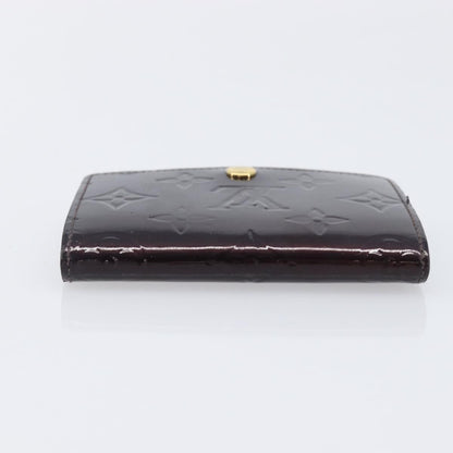 Louis Vuitton Elise Monogram Vernis, Burgundy, Patent Leather, Wallet