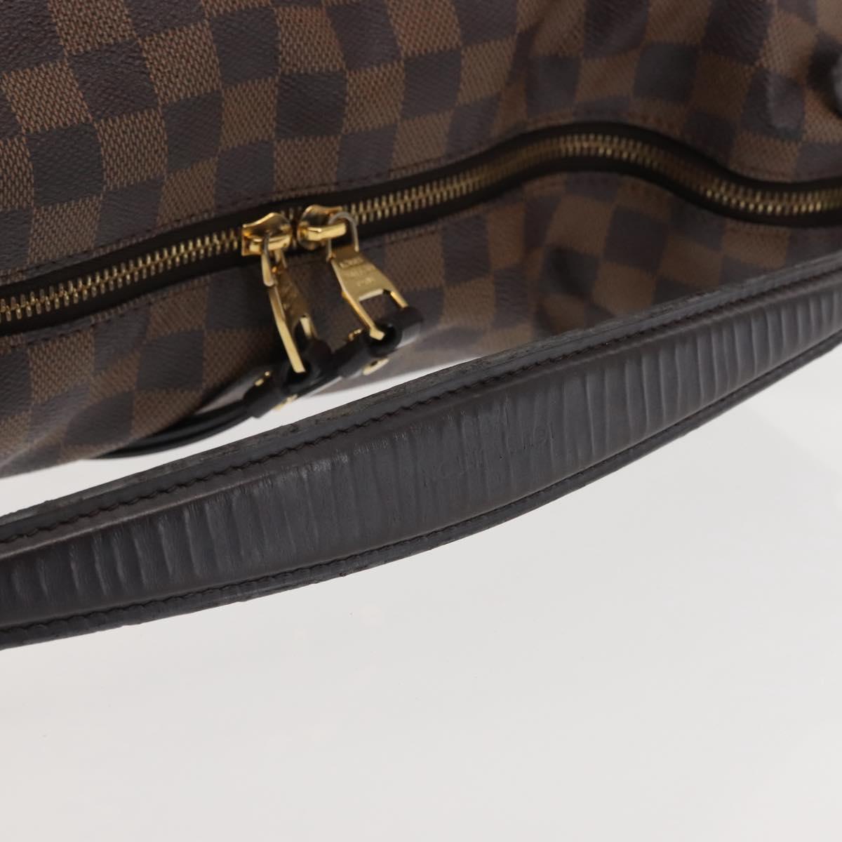 Louis Vuitton Duomo Hobo Damier, BROWN, CANVAS, Shoulder bag