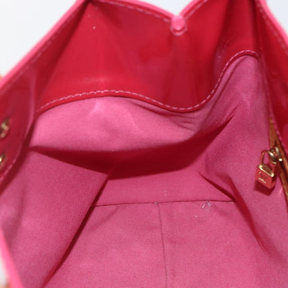 Louis Vuitton Reade Monogram Vernis, Pink, Patent Leather, Handbag