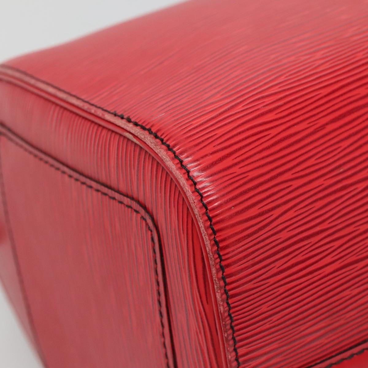 Louis Vuitton Speedy 30, Red, Leather, handbag