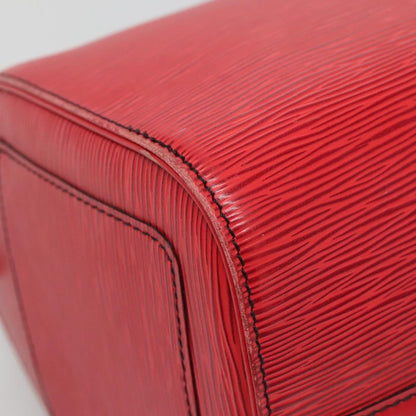 Louis Vuitton Speedy 30, Red, Leather, handbag
