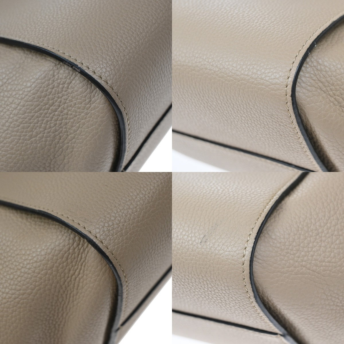 Loewe Hammock Leather, Beige, Leather, Handbag
