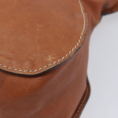 Chloe Marcie Satchel Leather, Brown, Leather, Handbag