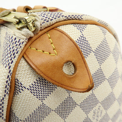 Louis Vuitton Speedy Damier, Beige, Canvas, Handbag