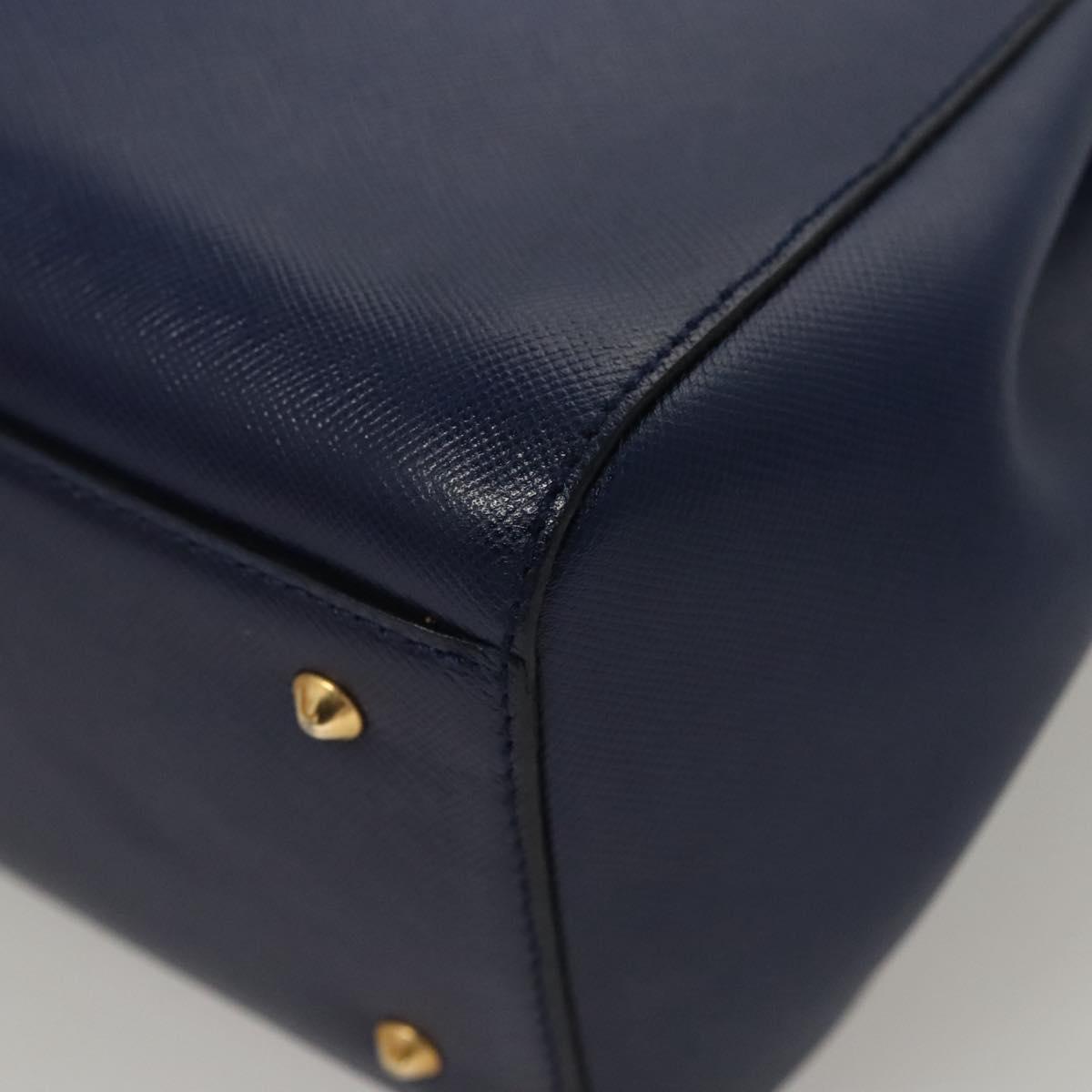 Prada Cleo, Navy, Leather, clutch