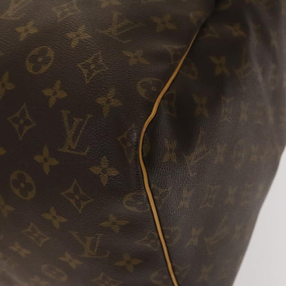 Louis Vuitton Keepall 55, Brown, Canvas, travel
