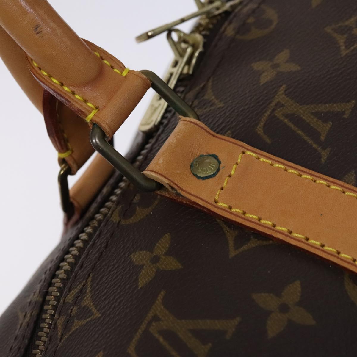 Louis Vuitton Keepall 50, Brown, Canvas, travel