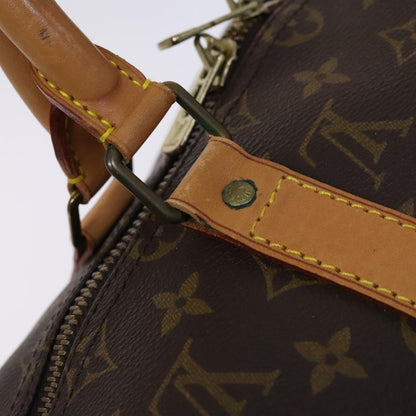 Louis Vuitton Keepall 50, Brown, Canvas, travel