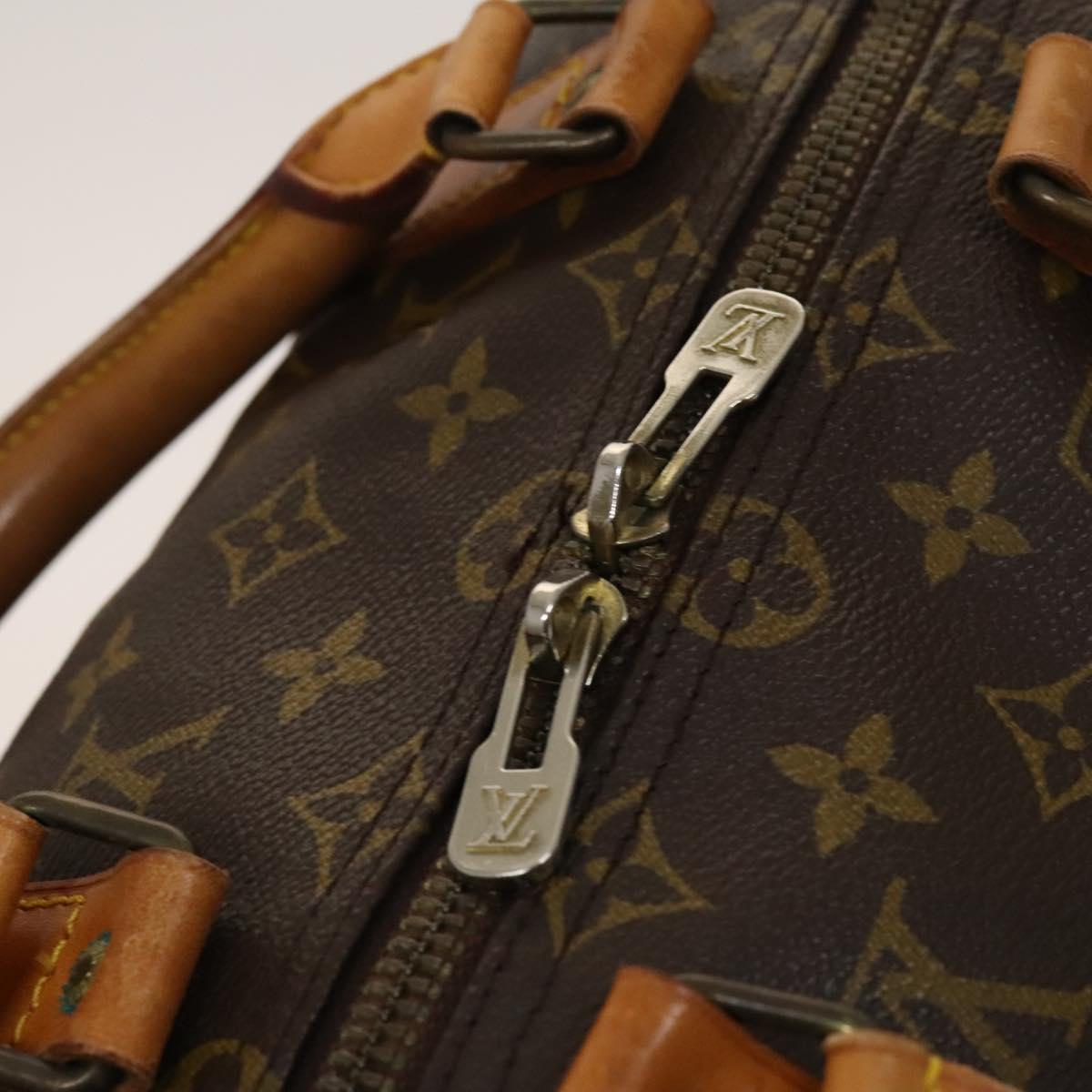 Louis Vuitton Keepall 50, Brown, Canvas, travel