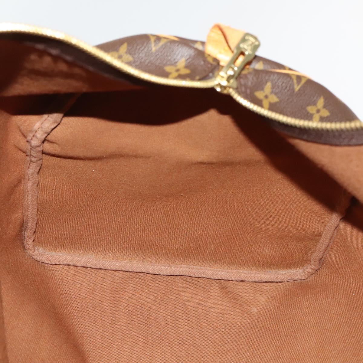 Louis Vuitton Keepall 55, Brown, Canvas, travel