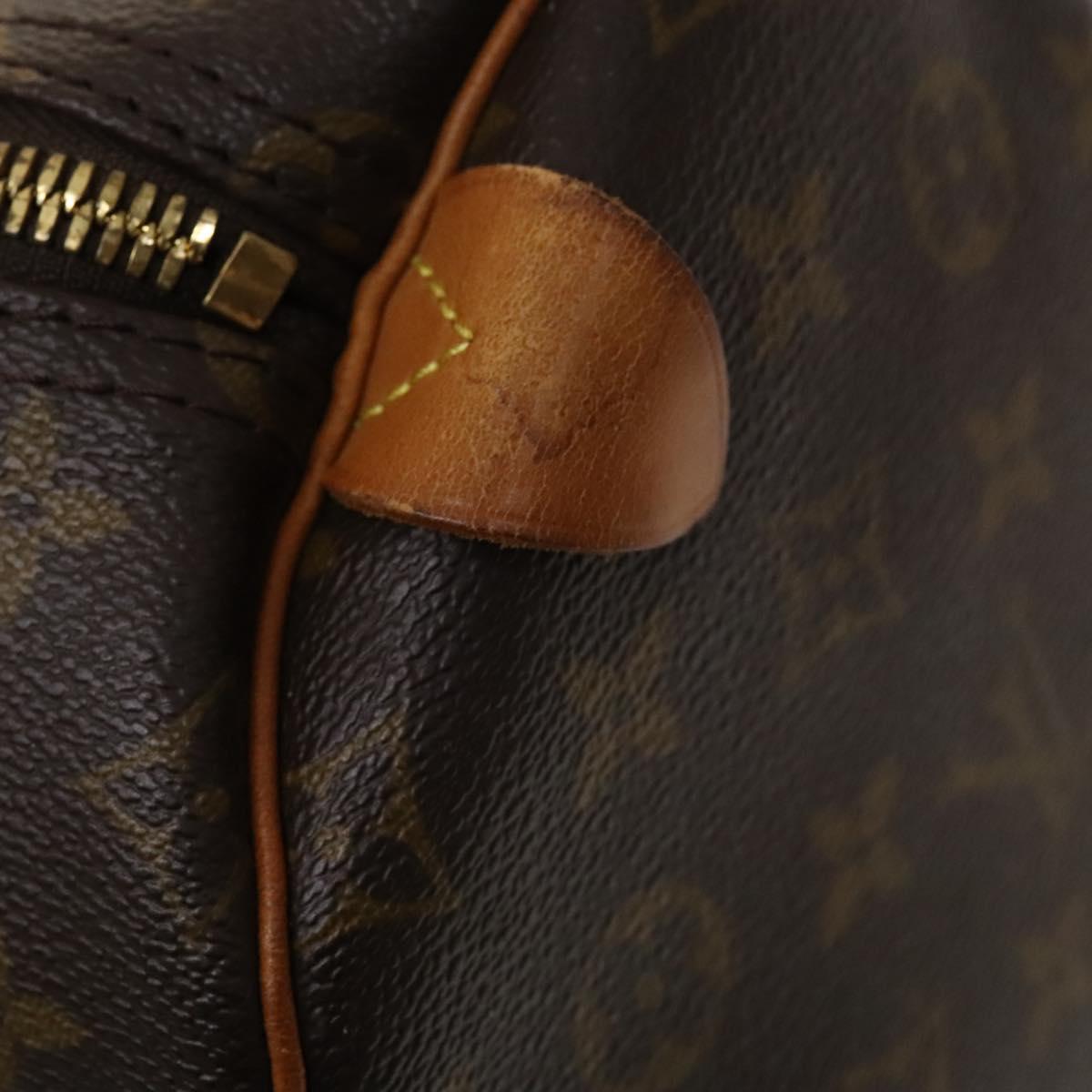 Louis Vuitton Keepall 55, Camel, Canvas, travel