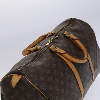 Louis Vuitton Keepall 50, Brown, Canvas, travel