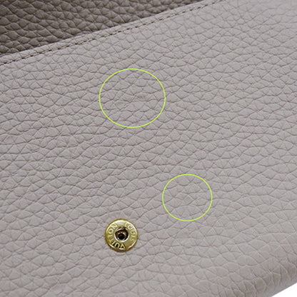 Louis Vuitton Capucines, Beige, Leather, wallet