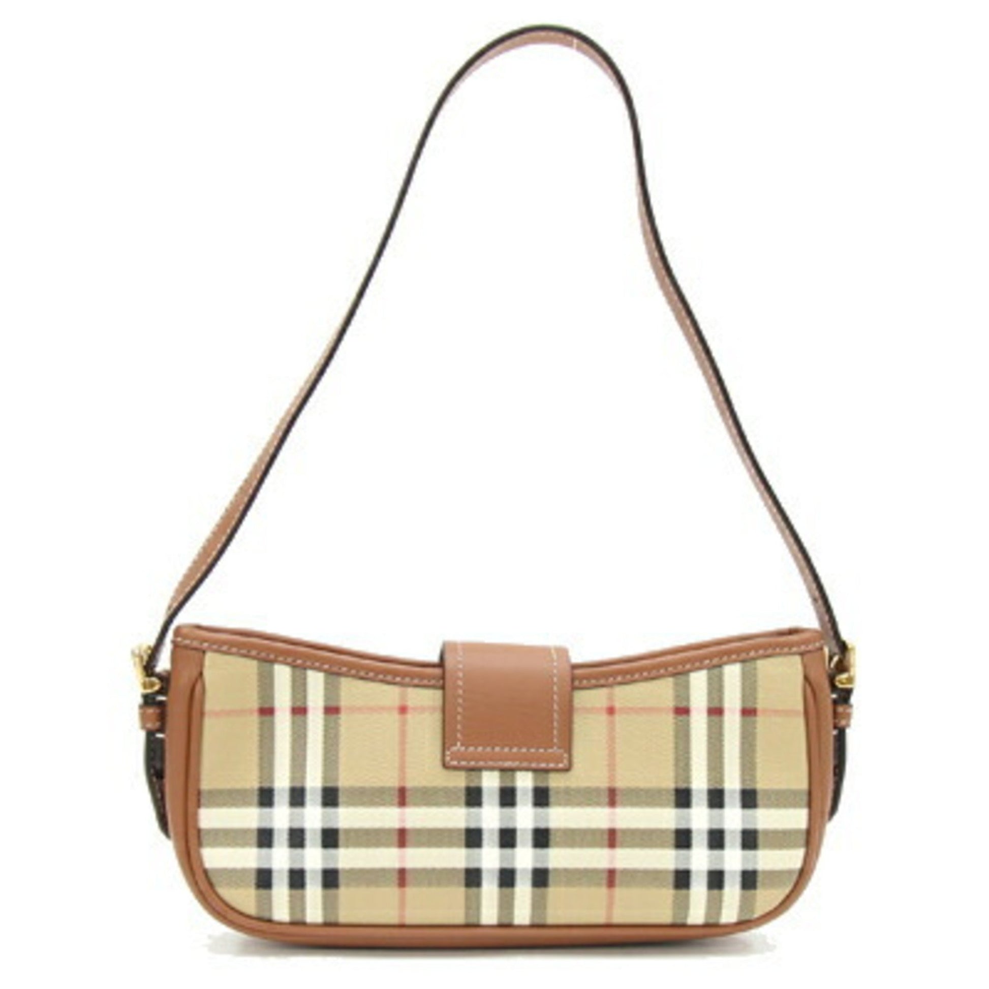 Burberry Nova Check, Beige, Canvas, shoulder