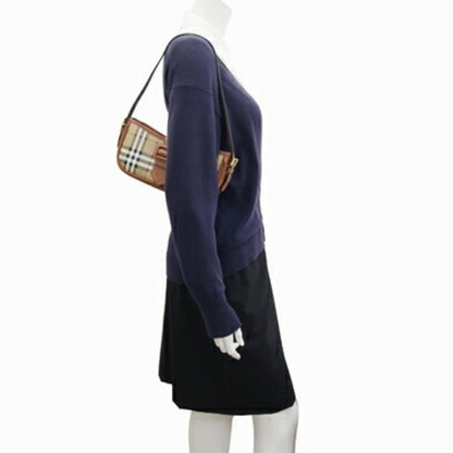 Burberry Nova Check, Beige, Canvas, shoulder