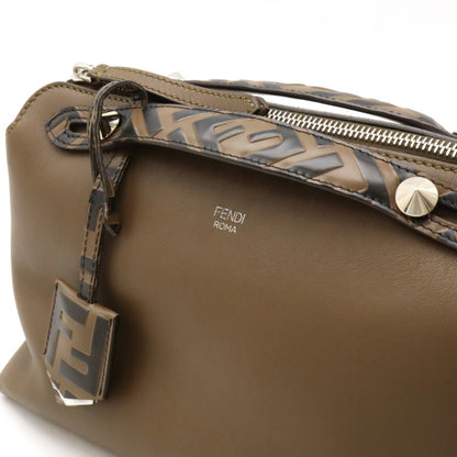 Fendi By the way Medium, Brown, Leather, handbag