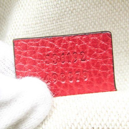 Gucci Soho, Red, Leather, backpack
