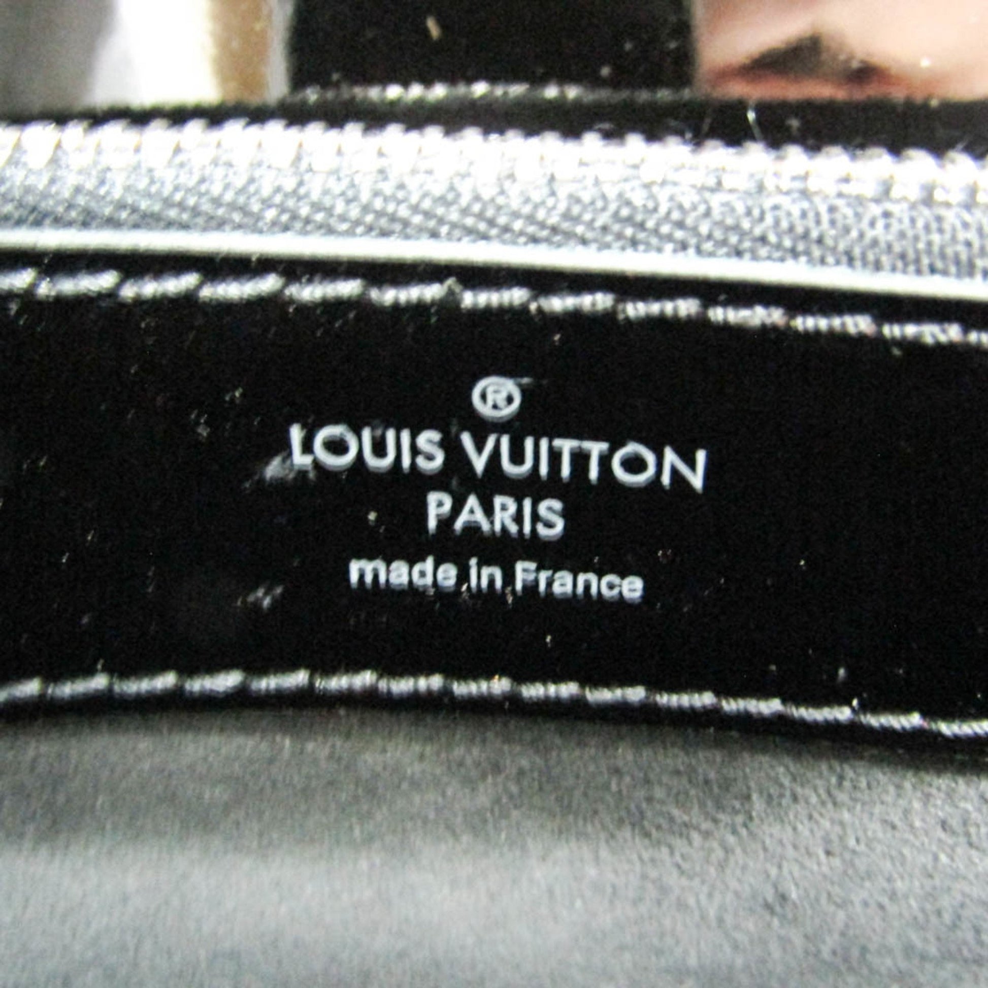 Louis Vuitton Sevigne, Black, Leather, shoulder