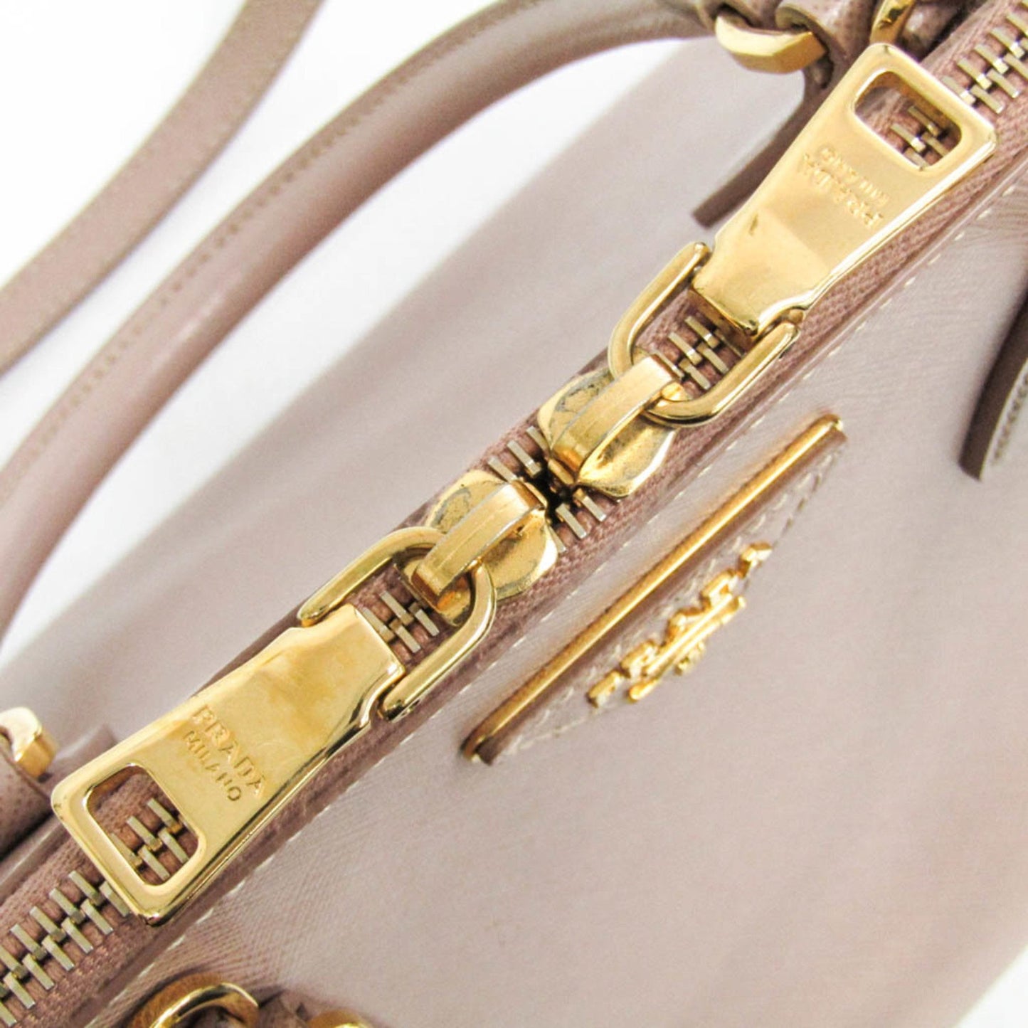 Prada Galleria, Pink, Leather, handbag