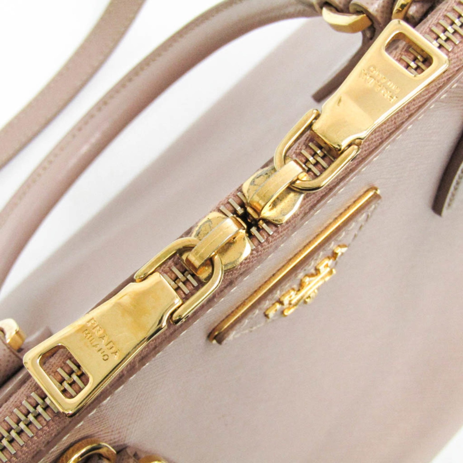 Prada Galleria, Pink, Leather, handbag