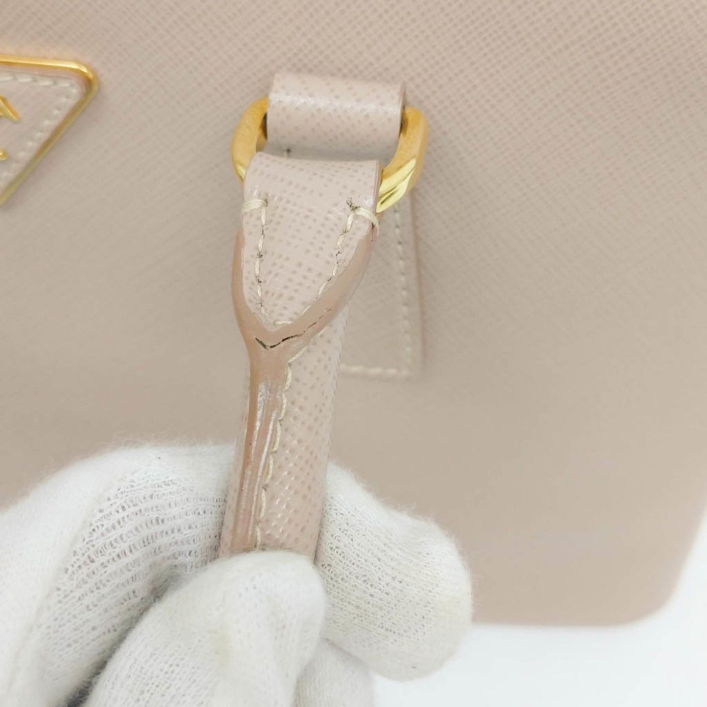 Prada Galleria, Pink, Leather, handbag