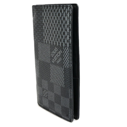 Louis Vuitton Brazza Long Bifold wallet Damier, BLACK, CANVAS, Wallets