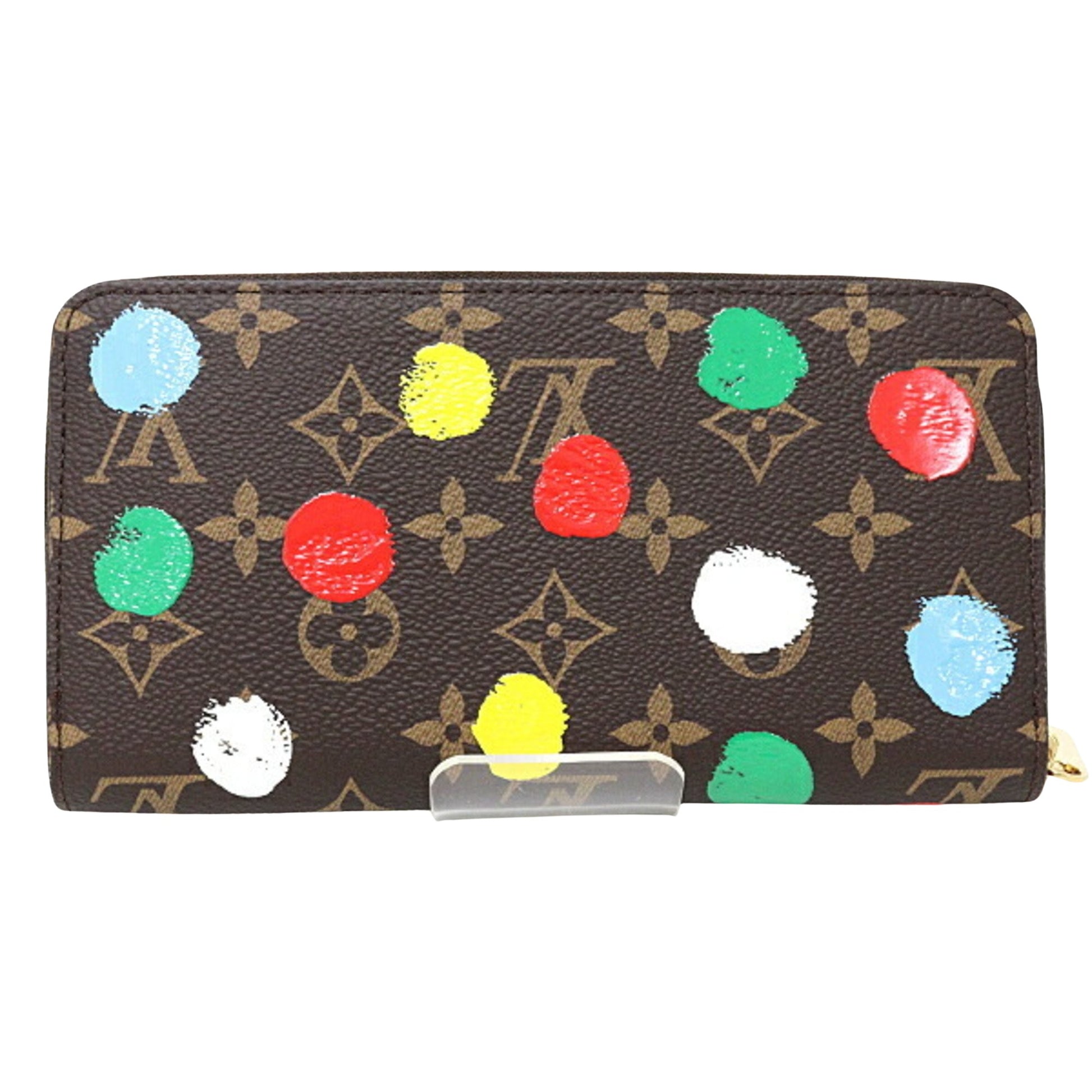 Louis Vuitton LV x YK, Brown, Canvas, wallet