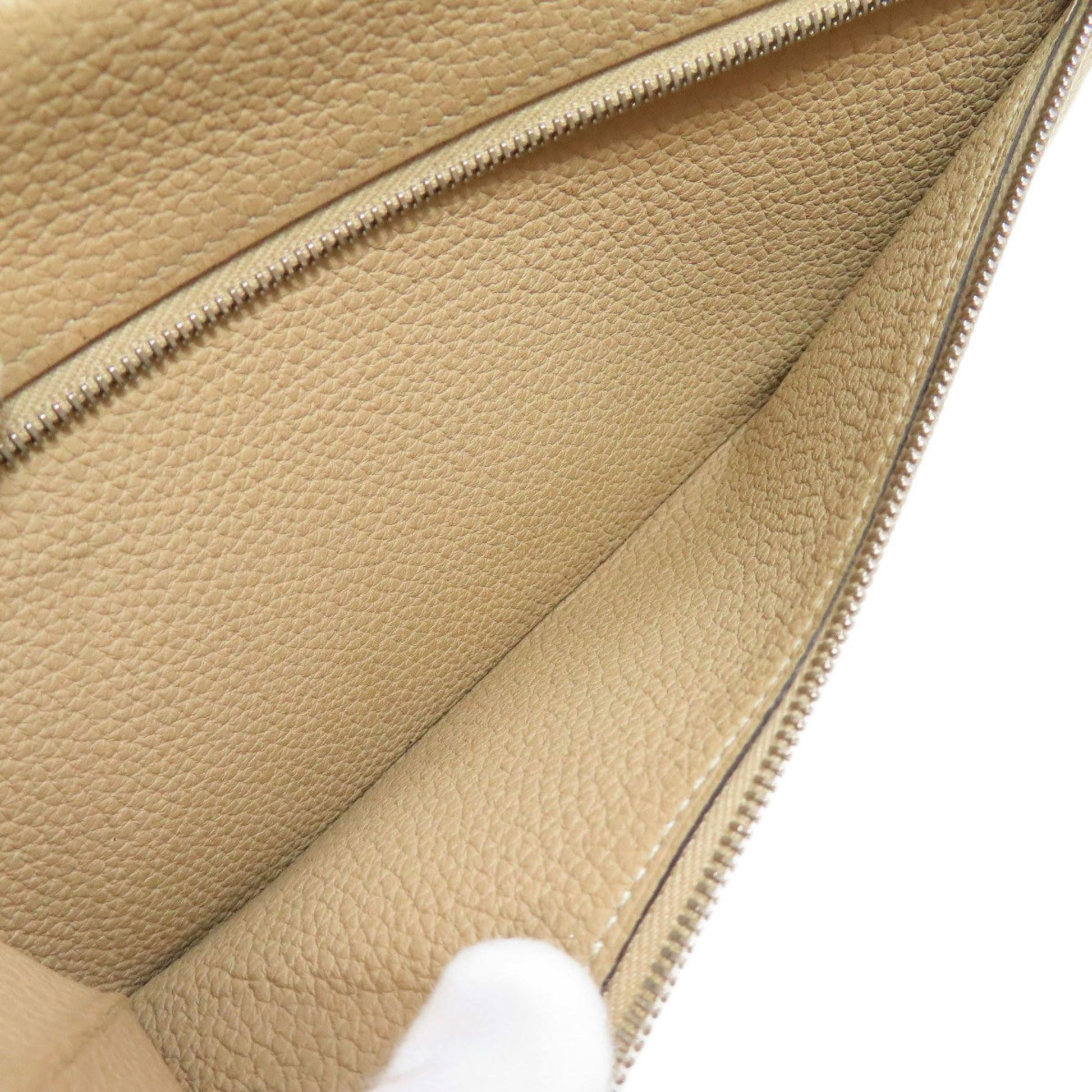 Hermès Dogon, Beige, Leather, wallet
