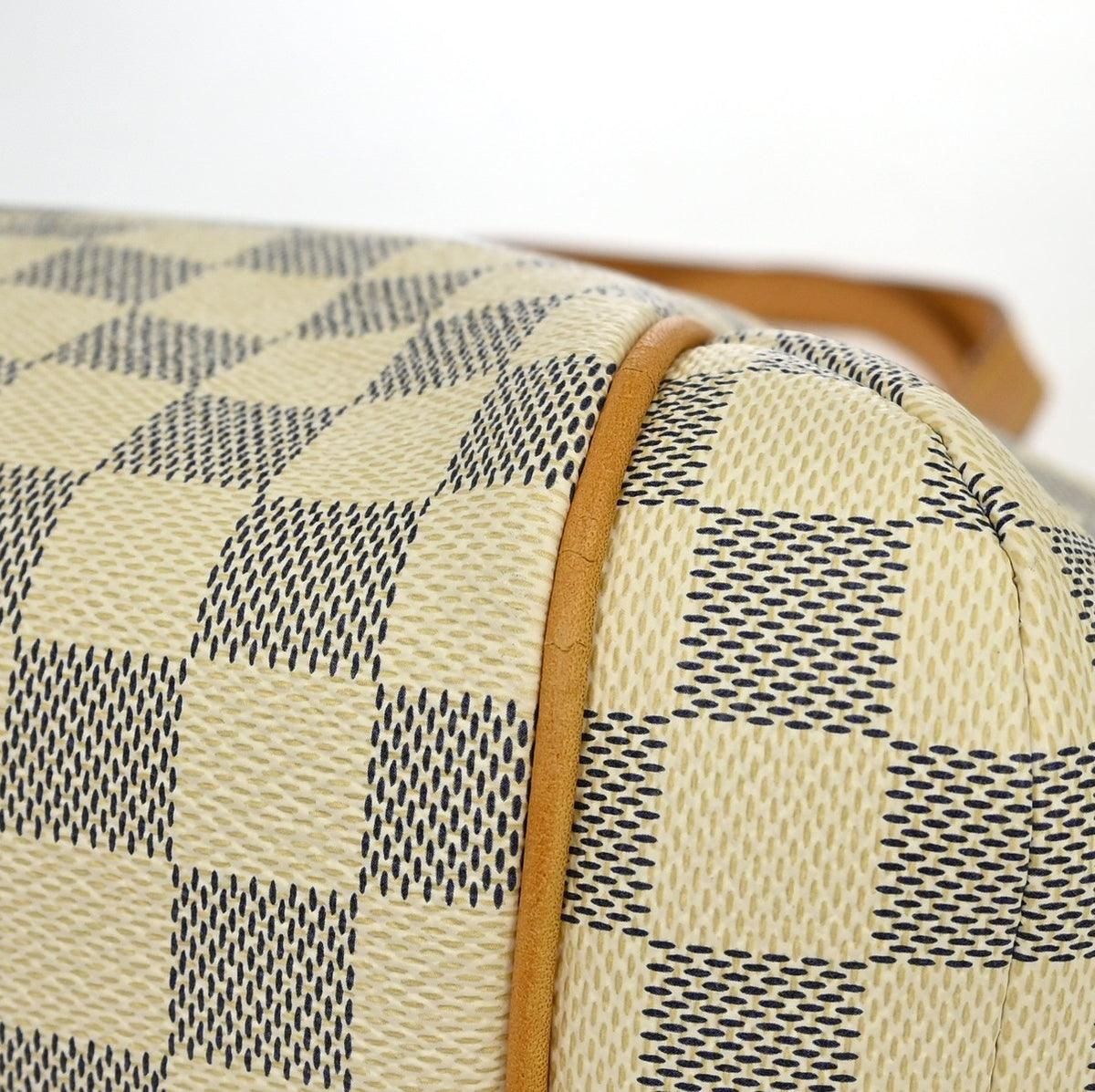 Louis Vuitton Totally Damier, White, Canvas, Tote Bag