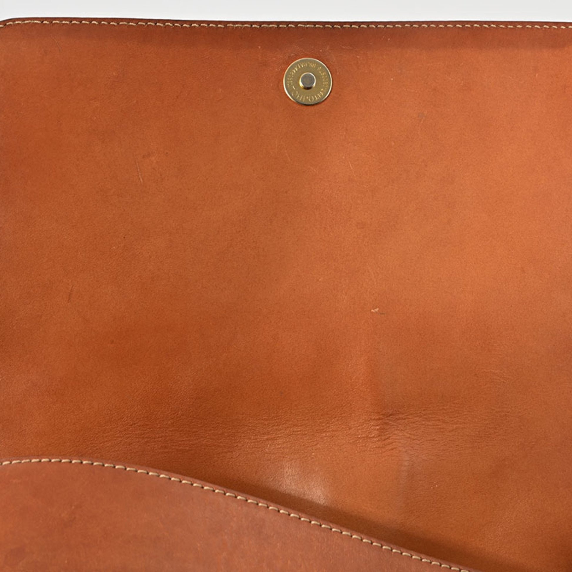 Céline Macadam, Brown, Canvas, shoulder