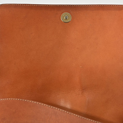 Céline Macadam, Brown, Canvas, shoulder