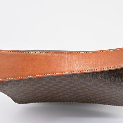 Céline Macadam, Brown, Canvas, shoulder