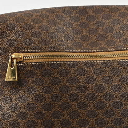 Céline Macadam, Brown, Canvas, shoulder