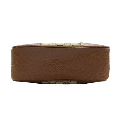 Gucci GG canvas, Brown, Canvas, shoulder