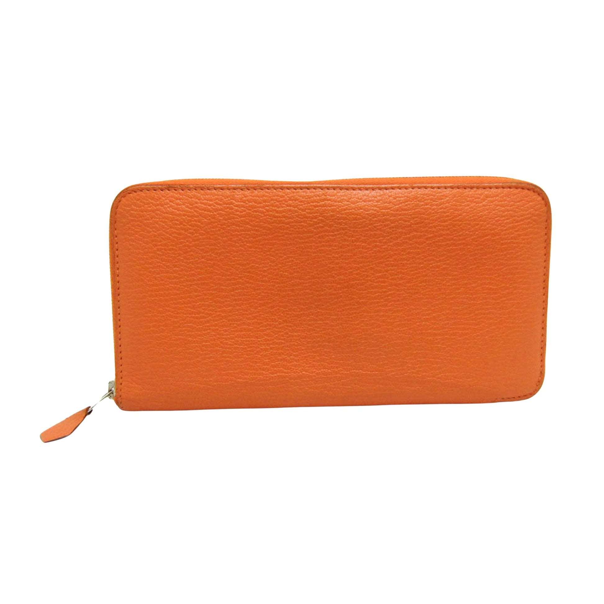 Hermès, Orange, Leather, wallet