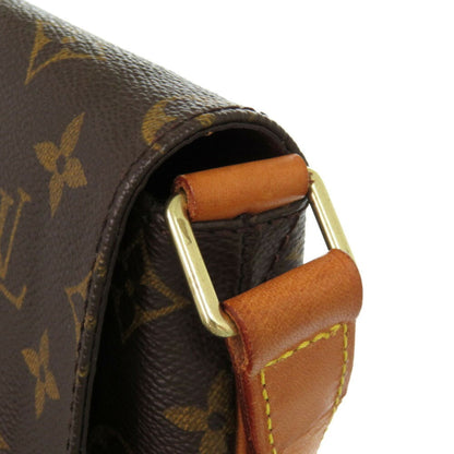 Louis Vuitton Musette, Brown, Canvas, shoulder