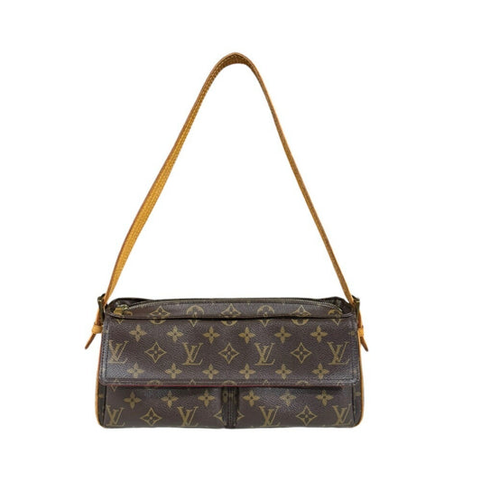 Louis Vuitton Viva Cité, Brown, Canvas, shoulder