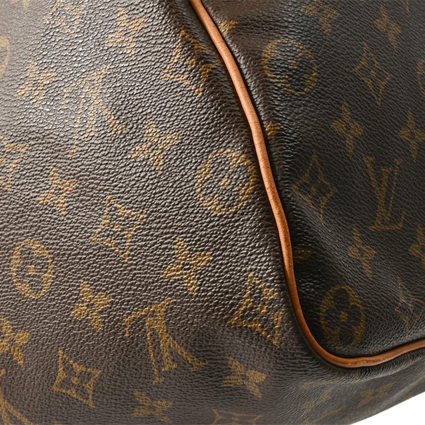 Louis Vuitton Speedy 40, Brown, Canvas, travel