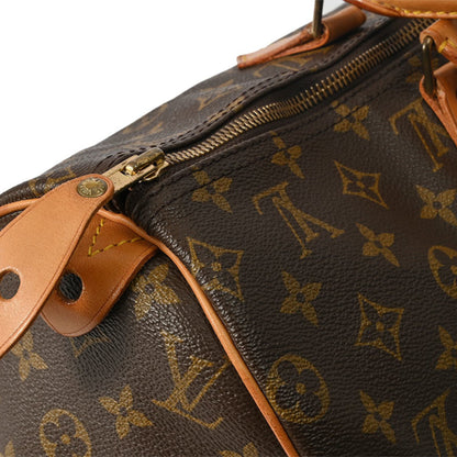 Louis Vuitton Speedy 40, Brown, Canvas, travel