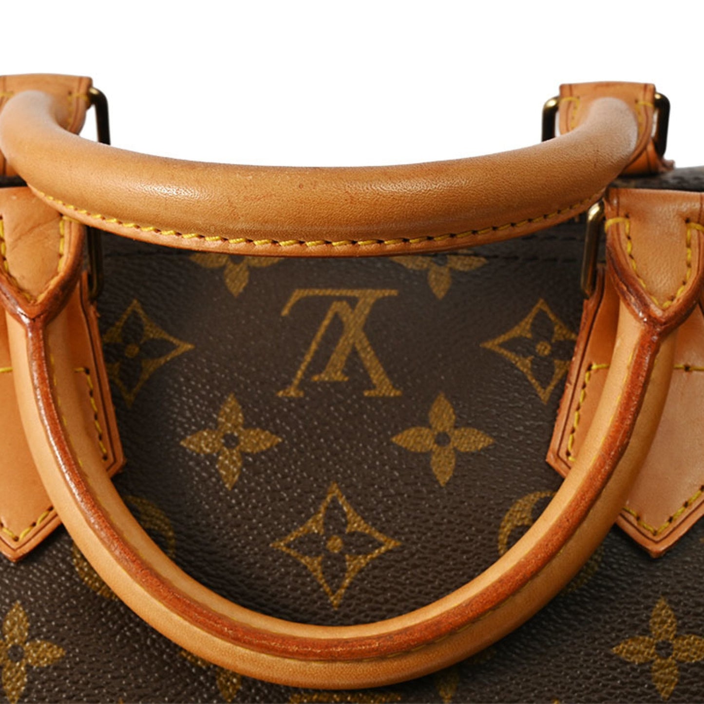 Louis Vuitton Speedy 40, Brown, Canvas, travel