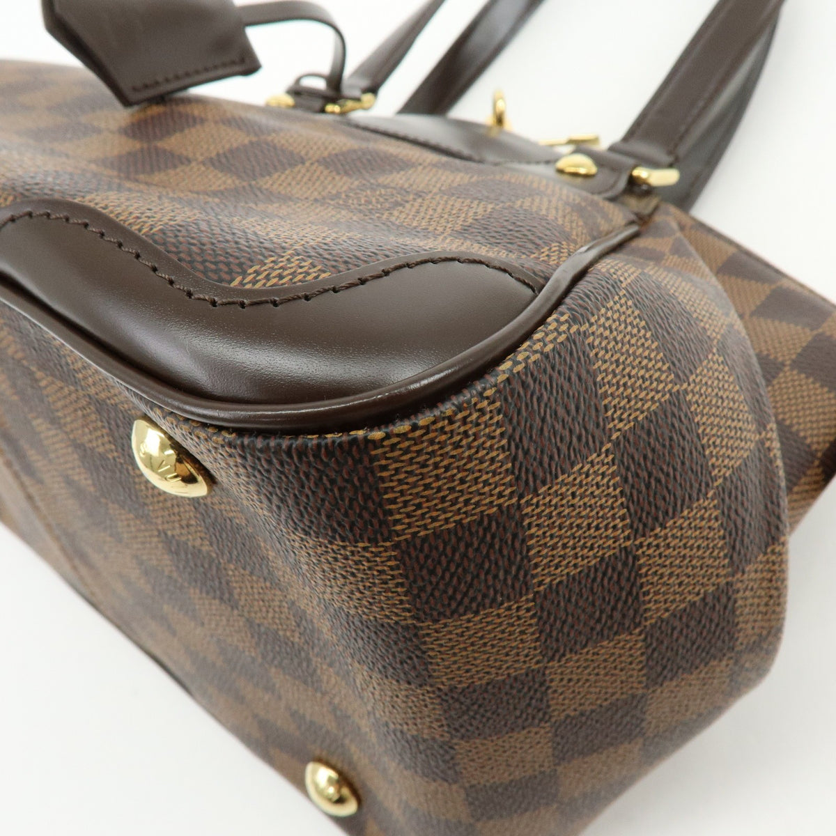 Louis Vuitton Verona Damier, Brown, Canvas, Handbag