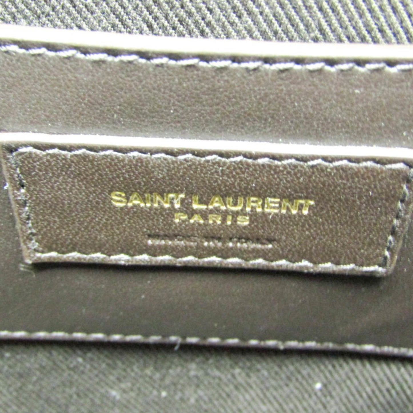 Saint Laurent, Brown, Leather, shoulder