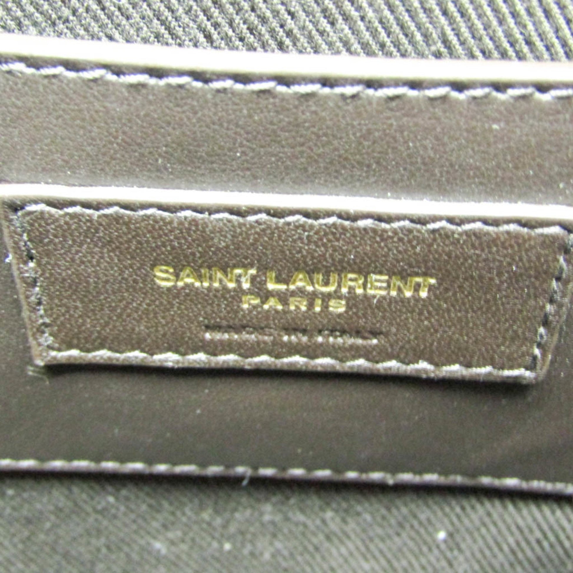 Saint Laurent, Brown, Leather, shoulder